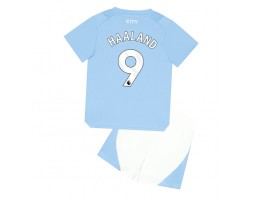 Manchester City Erling Haaland #9 Domaci Dres za Dječji 2023-24 Kratak Rukavima (+ kratke hlače)